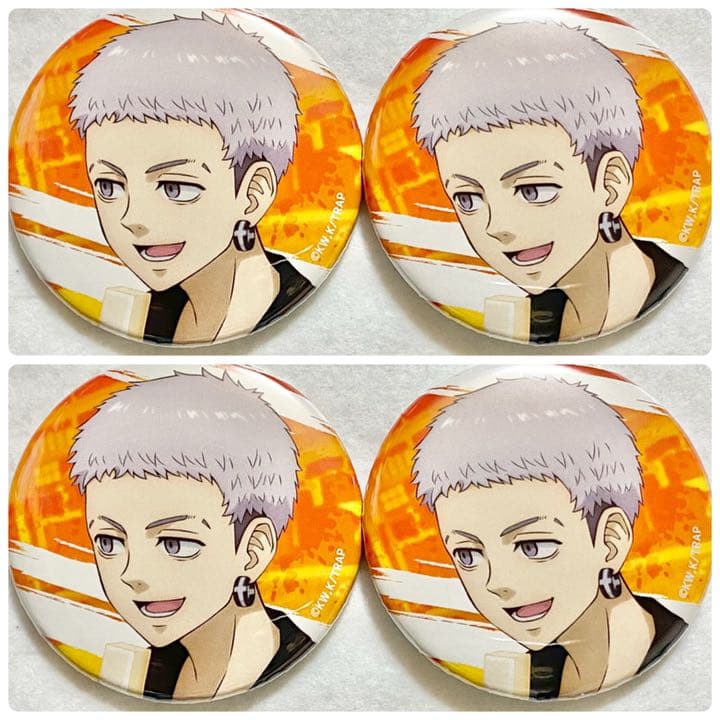 東京卍リベンジャーズ  東リベ アニメイト 缶バッジ アイスver. 三ツ谷隆