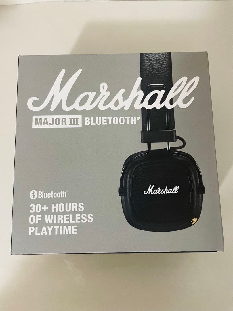 正規品 マーシャル ヘッドホン ブラック MAJOR III メジャー3 ②