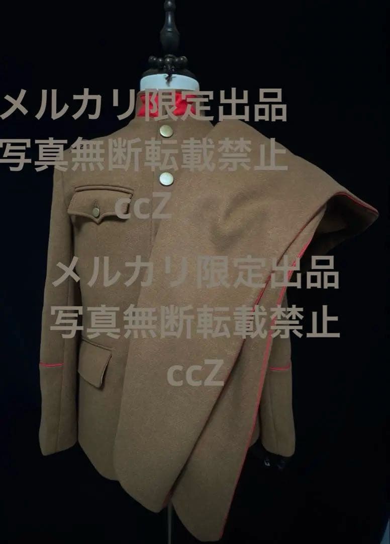 【特別企画・激レア】日本帝国陸軍 45式将校軍衣袴一式（焦香色ウール）