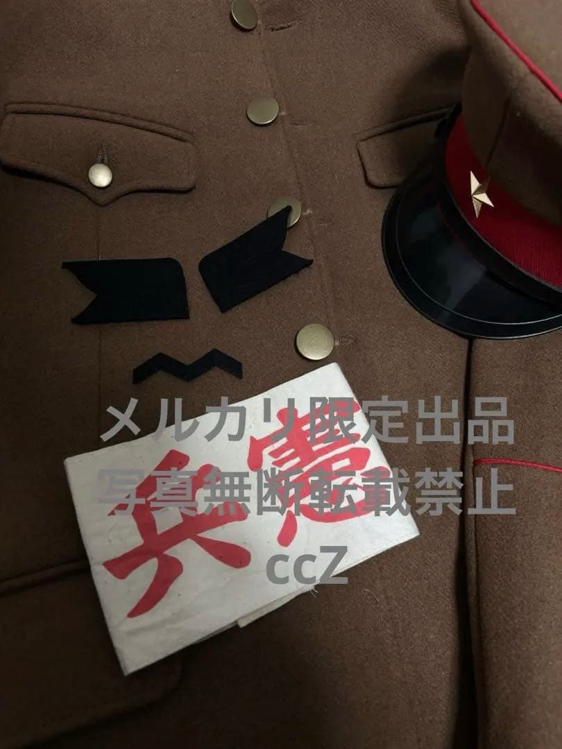 【特別企画・激レア】日本帝国陸軍 45式将校軍衣袴一式（焦香色ウール）