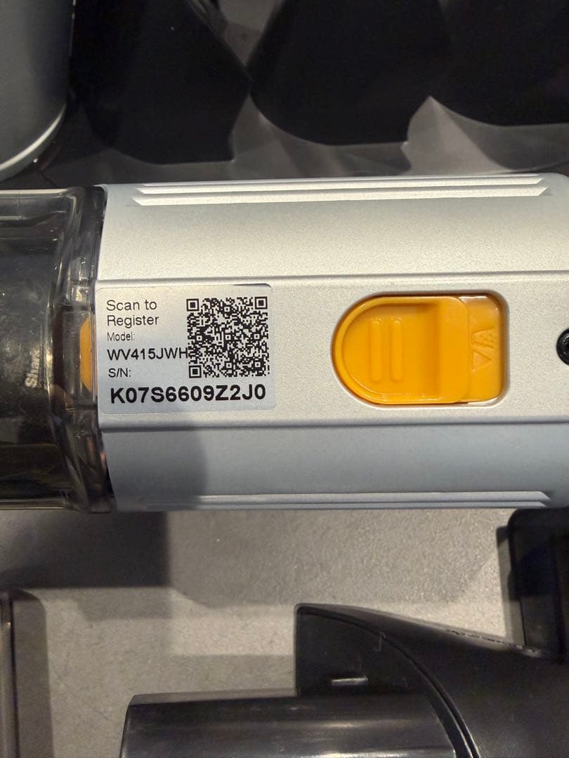 シャーク　WV415JWH 66 ハンディクリーナー 本体