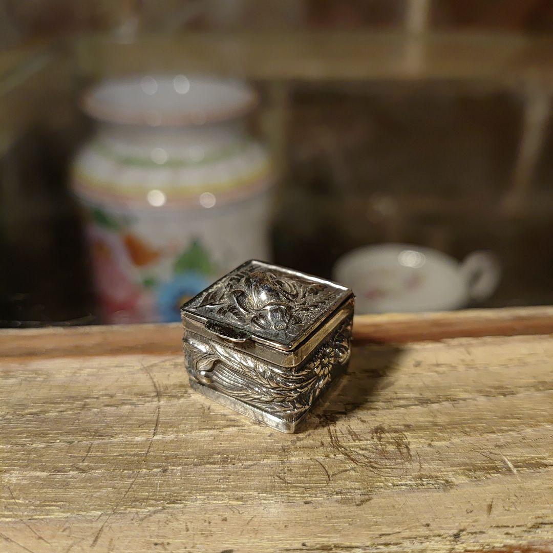 Silver925 ビンテージ 小物 ピルケース ヨーロッパ イタリア