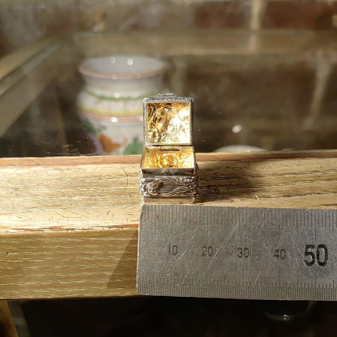 Silver925 ビンテージ 小物 ピルケース ヨーロッパ イタリア