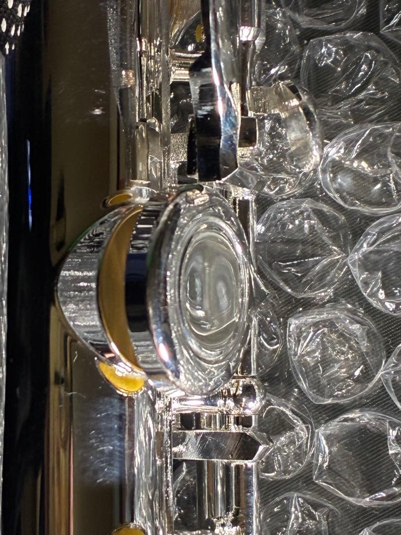 H足部管 銀メッキ洋銀製 C管フルートの高音安定、音色リッチ化に❕良品選定品