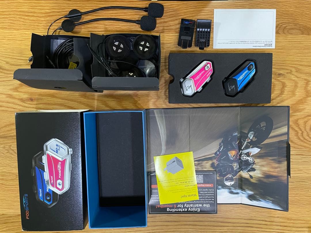 Fodsports M1-S PLUS Bluetoothインカム