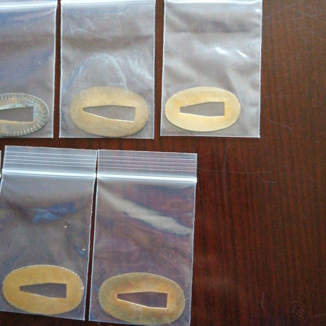 日本刀装具　はばき5個　切羽7個　まとめ売り