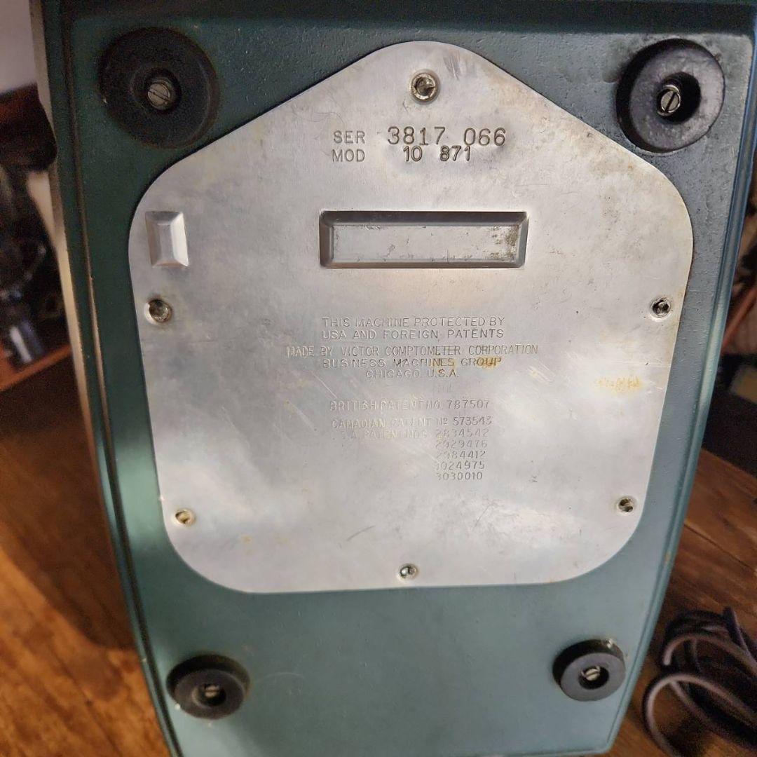 ＶＩＣＴＯＲ ヴィンテージ 計算機 ６０'Ｓ アメリカ