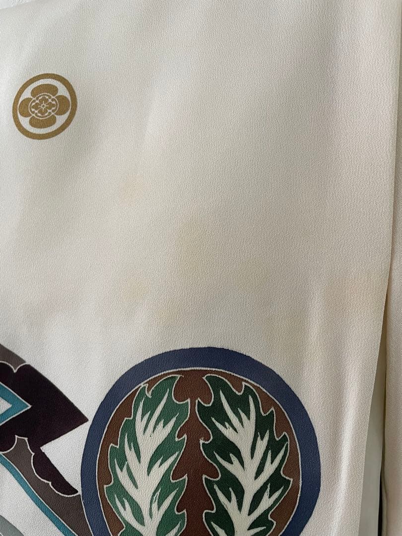 七五三　3歳　正絹　お着物セット　正絹総絞りの被布コーデ