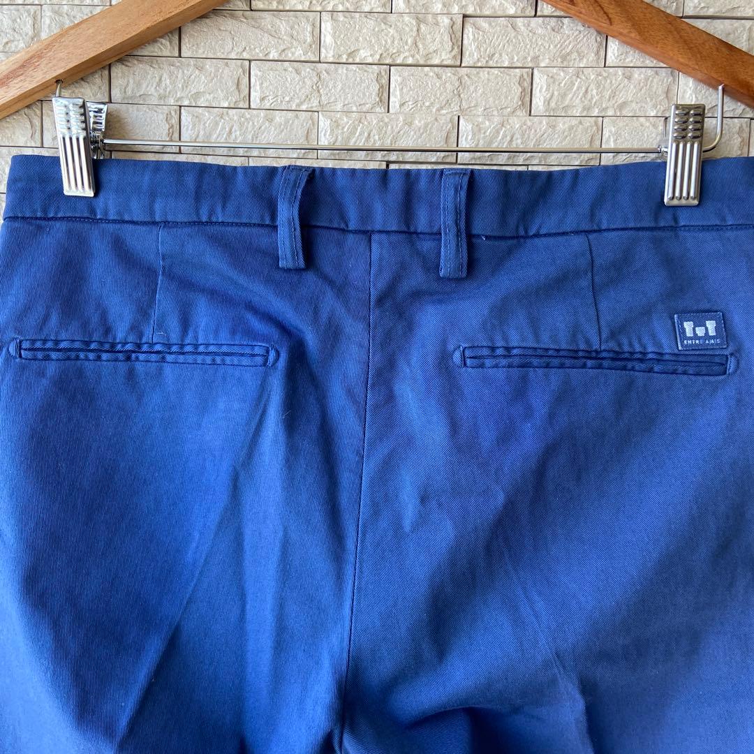 美品　ENTRE AMISアントレアミ　ジャケパン　コットンスラックス　チノパン