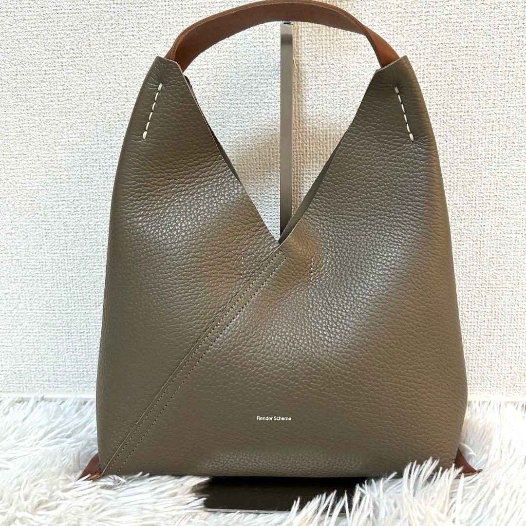【未使用級✨triangle bag】エンダースキーマ　ハンドバッグ　トープ　革