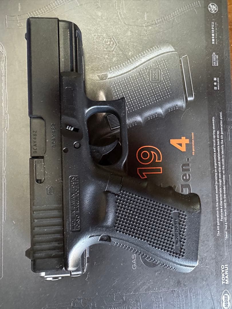Glock 19 Gen.4 ガスブローバックハンドガン