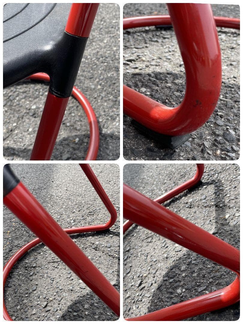 チトセ　カンティレバー スツール チェア ポストモダン インダストリアル