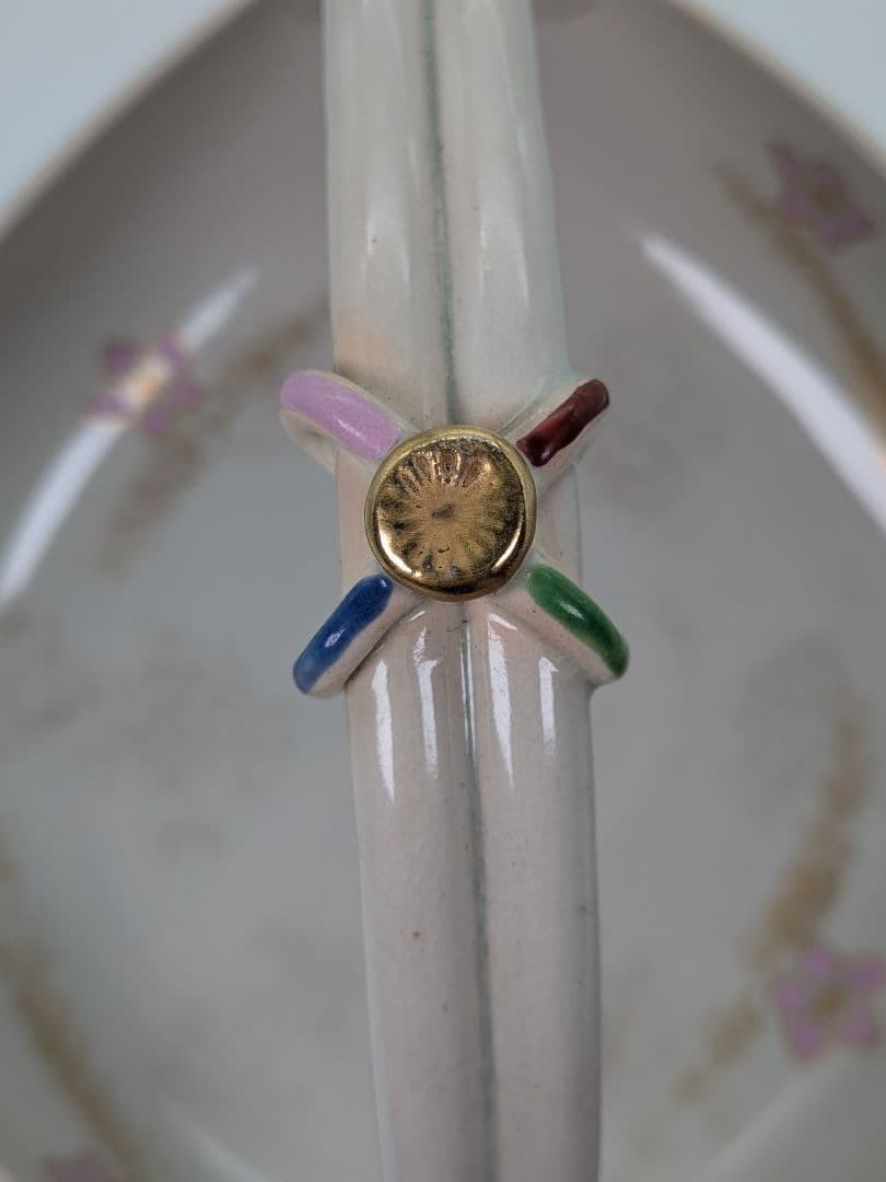 宮本翠浩 京焼 桃の絵手鉢 共箱合布 清水焼 食器 菓子器 菓子鉢 菓子皿 在銘