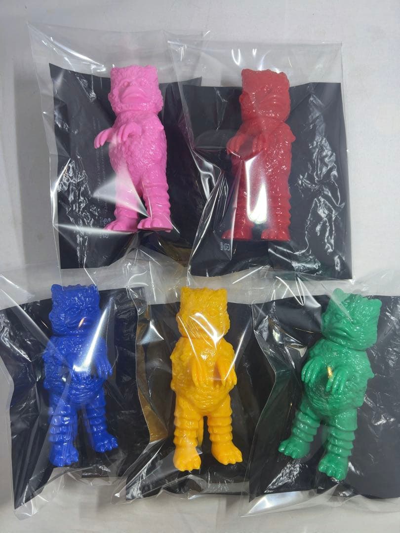 ガラモン　ミニソフビ　大ブルマァク展入場特典　全５種　非売品