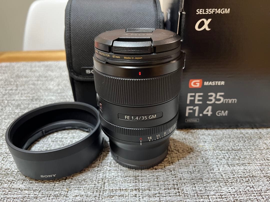 ◼️6月6日迄掲載！◼️【極美品】sony35mmF1.4GM