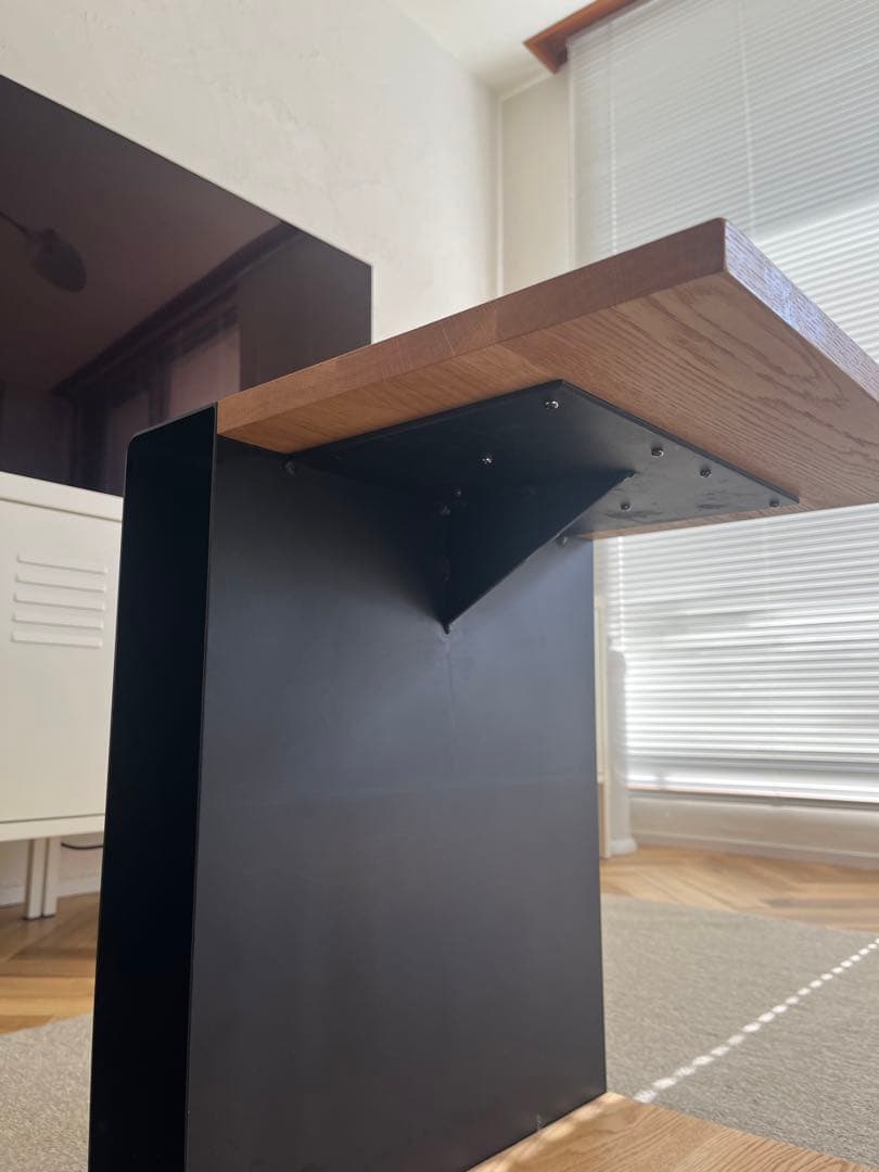 【非売品・当選品】オーク無垢×スチールソファ差し込み式サイドテーブル10万円相当