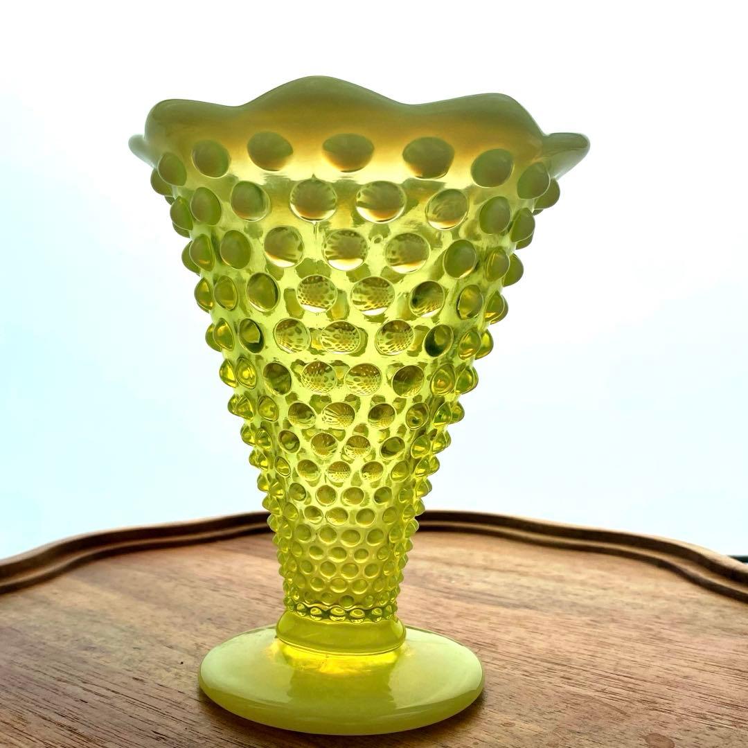 フェントン　人気ホブネイル　トパーズオパールセント　ウランガラス