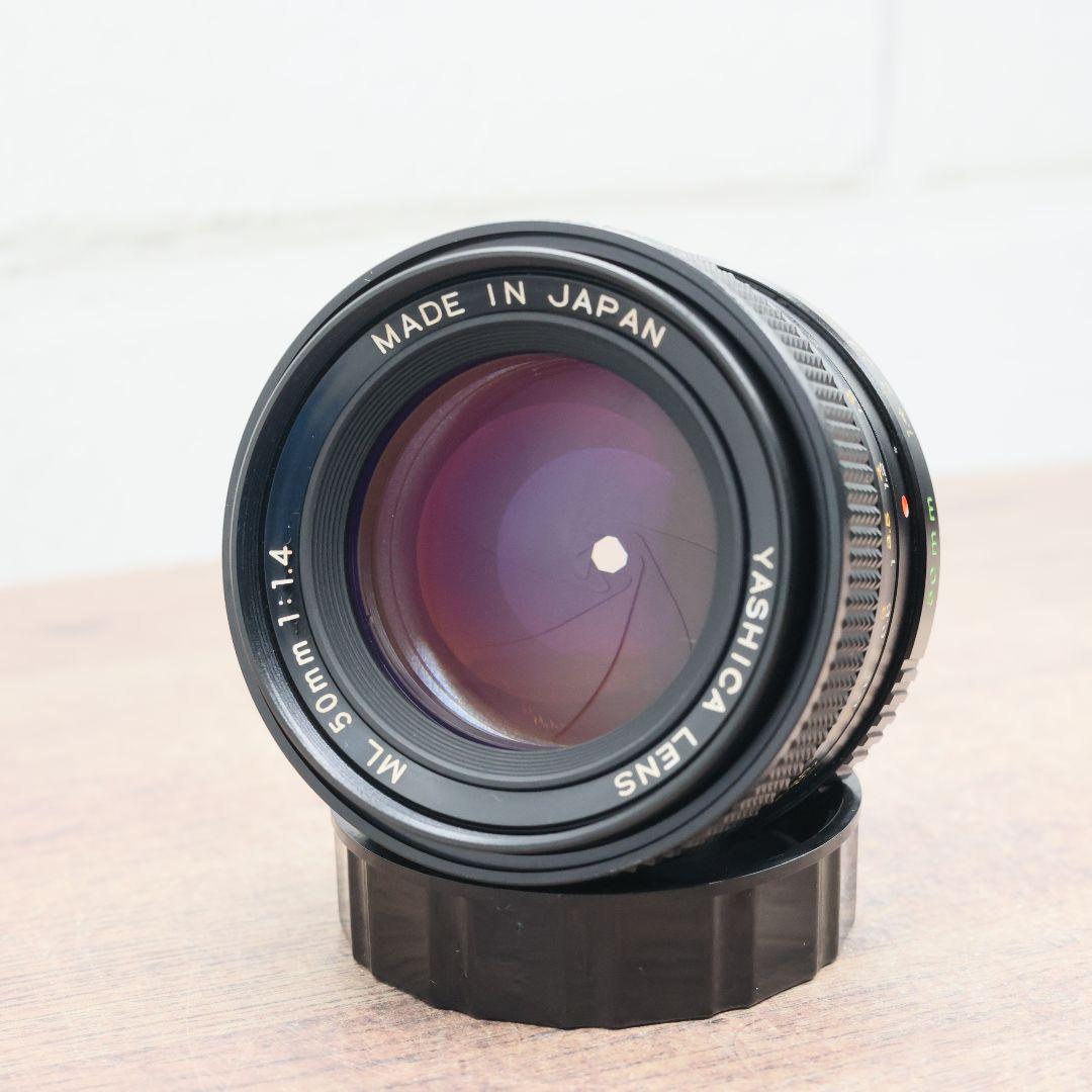 《希少》YASHICA LENS ML 50mm F1.4 後期型 【良品】