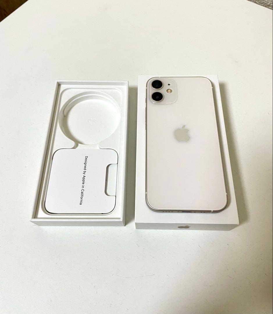 【純正99%】iPhone 12mini 64GB ホワイト