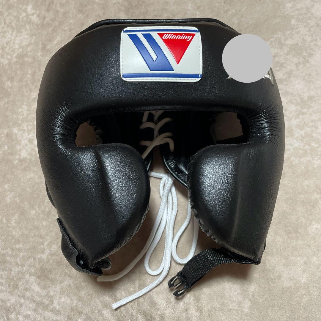 Winning ヘッドギア ブラック Mサイズ ウイニング ボクシング