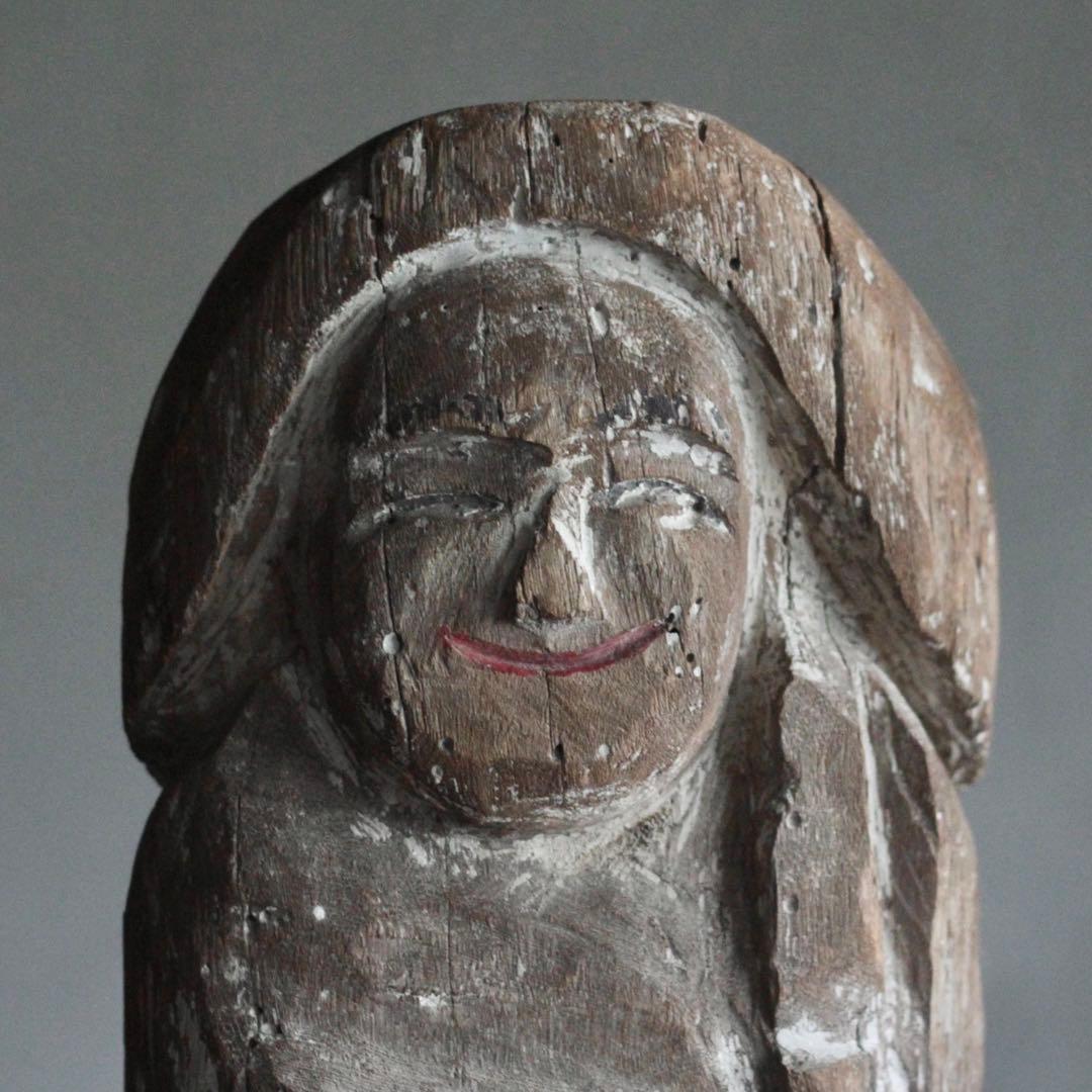 木彫 田の神様 たのかんさあー 古道具 オブジェ 田の神さま 田の神