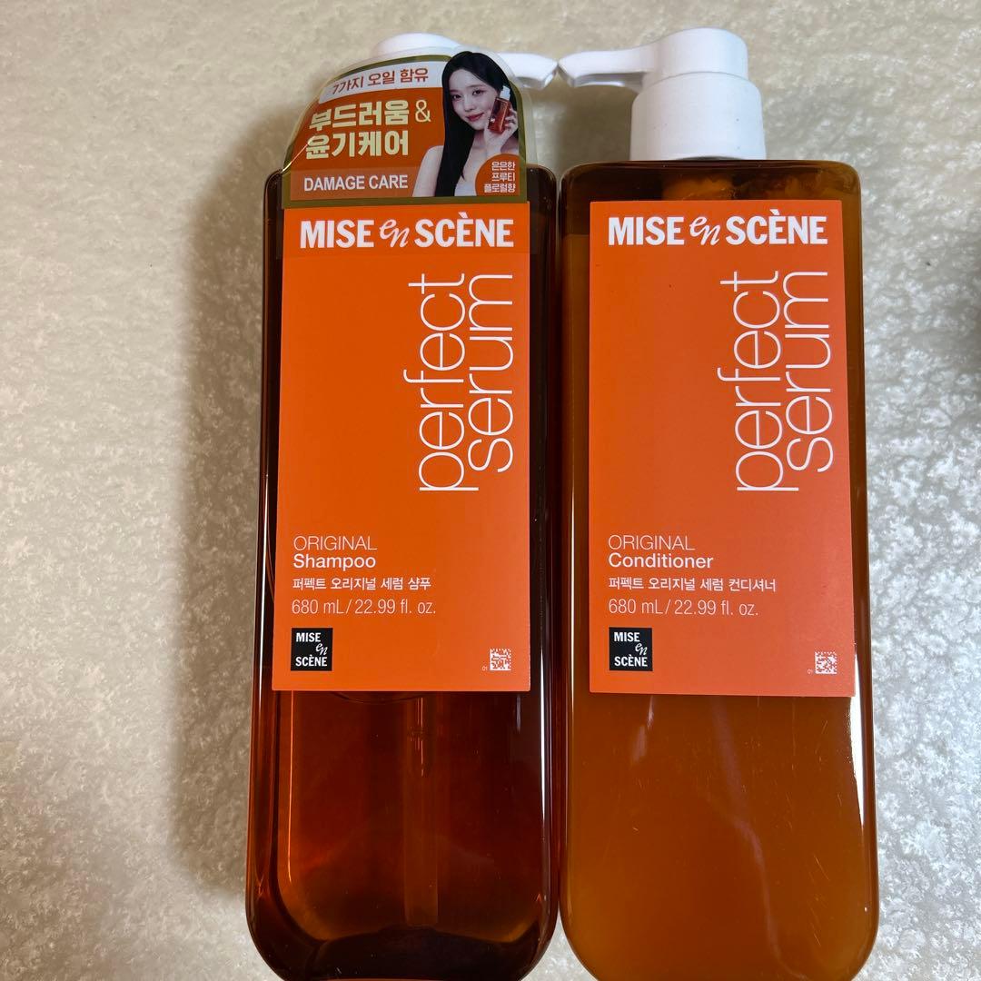 ミジャンセン　パーフェクトセラムシャンプー&コンディショナー　3セット