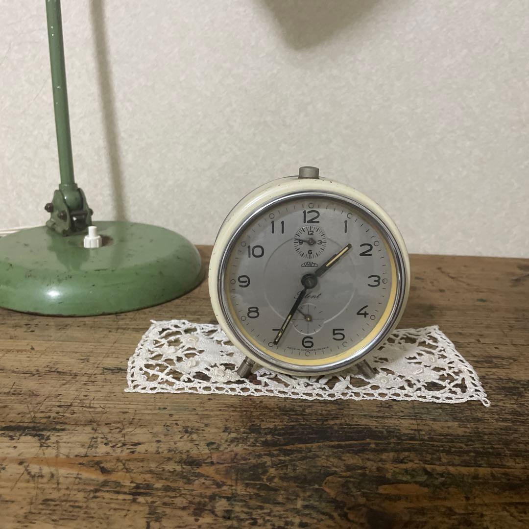 値下げ★アンティーク置き時計　アンティーク目覚まし時計