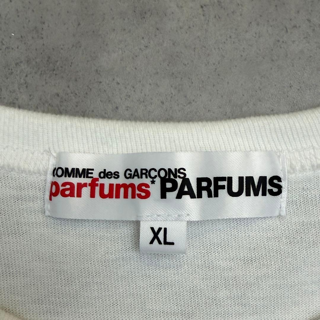 取引中 【コムデギャルソンパルファムス 】XL レッドベルベット Tシャツ