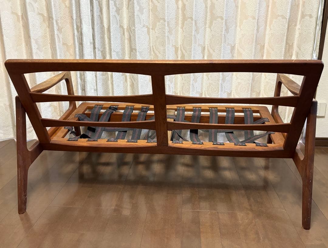 デンマーク製 ヴィンテージ家具　2シートソファ　北欧家具　2人掛けソファ