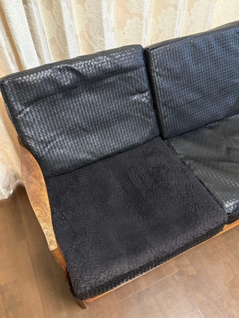 デンマーク製 ヴィンテージ家具　2シートソファ　北欧家具　2人掛けソファ