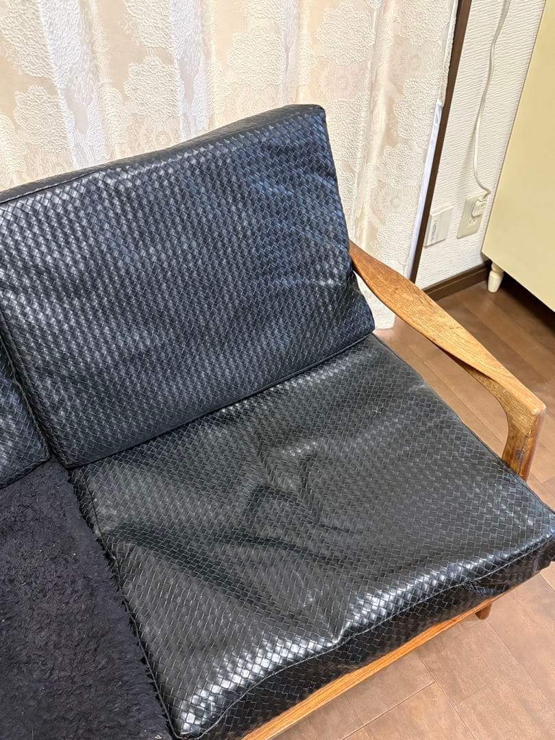 デンマーク製 ヴィンテージ家具　2シートソファ　北欧家具　2人掛けソファ