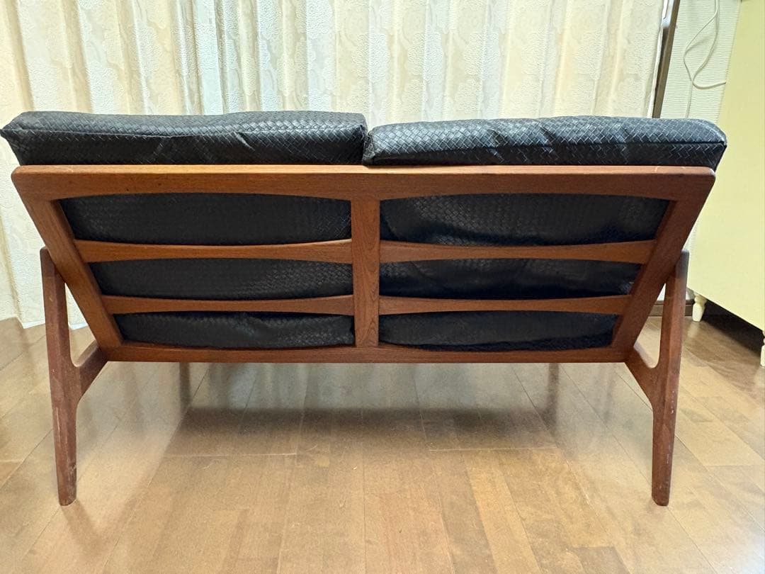 デンマーク製 ヴィンテージ家具　2シートソファ　北欧家具　2人掛けソファ