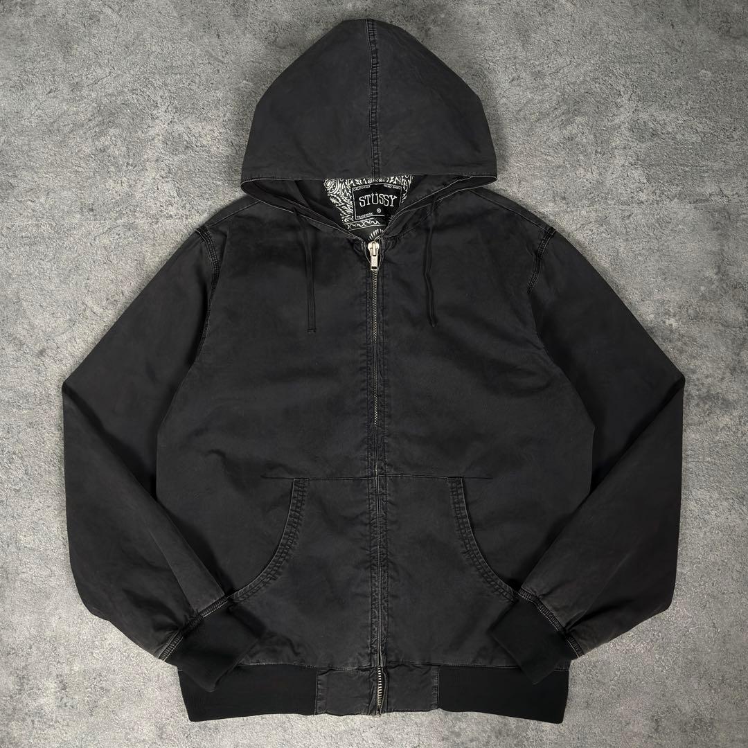 old stussy 00s アクティブジャケット パーカー ステューシー