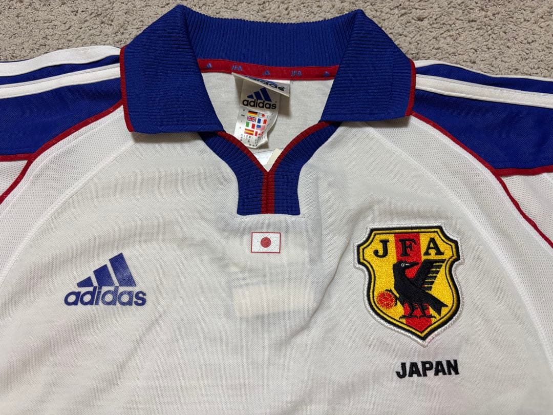 サッカー　日本代表　2001 アウェイ　ユニフォーム adidas アディダス