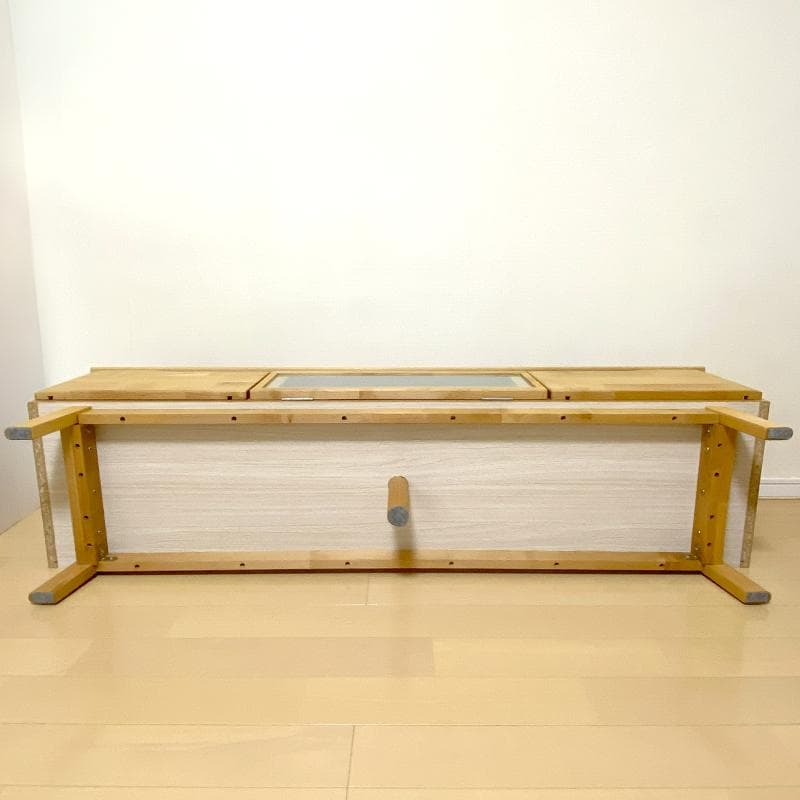 ニトリ テレビ台 ローボードNアルナス 150 天然木 ライトブラウン