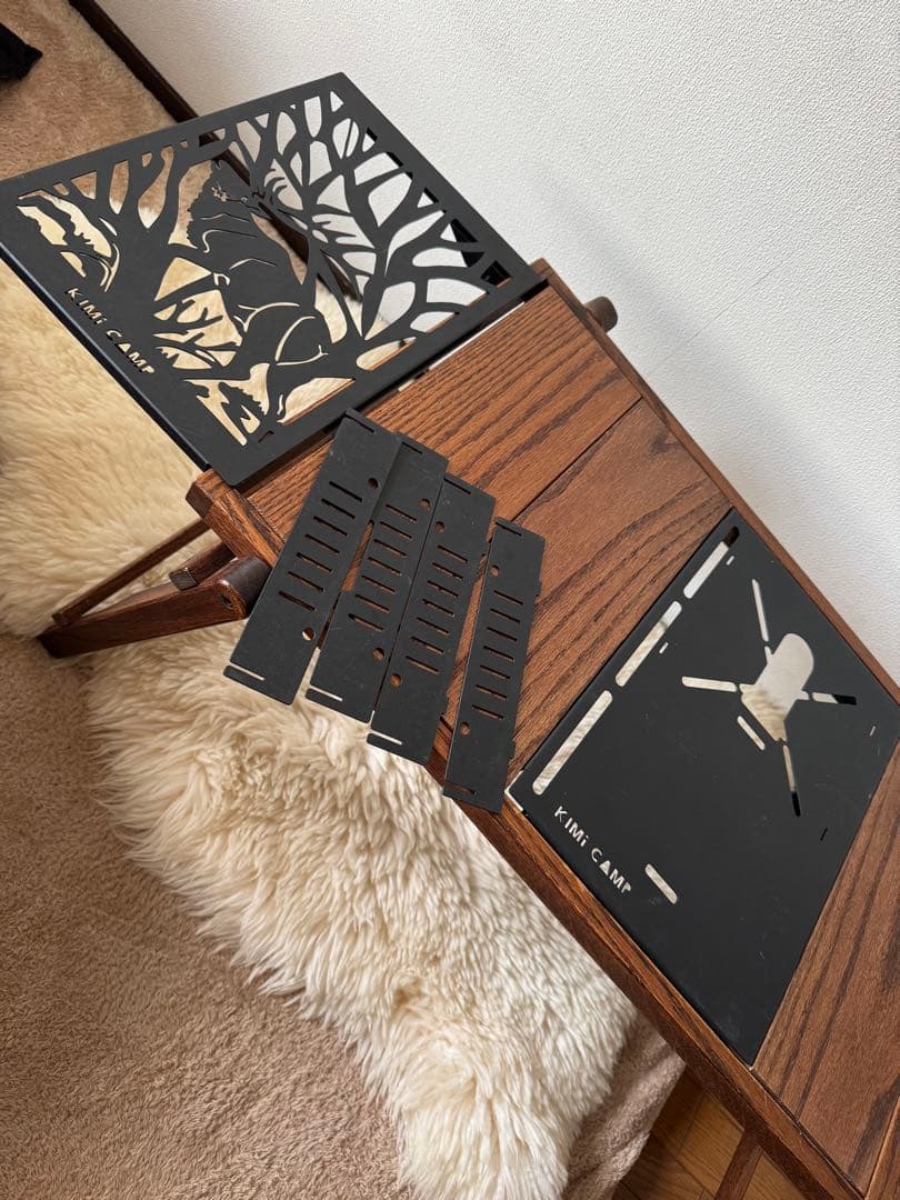 KIMI CAMP 木製折りたたみインフィニティテーブル