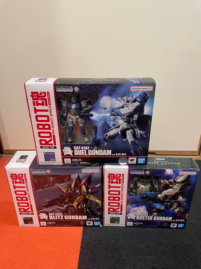 ガンダムSEED ROBOT魂 6体セット