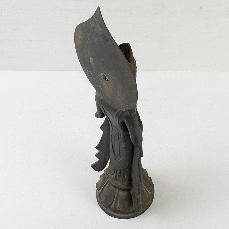 仏教美術　古銅　観音菩薩立像　仏像　V　9601