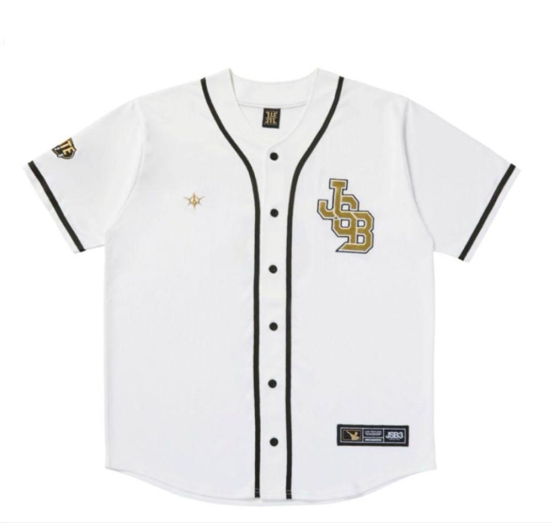 三代目　ベースボールTシャツ　ホワイト