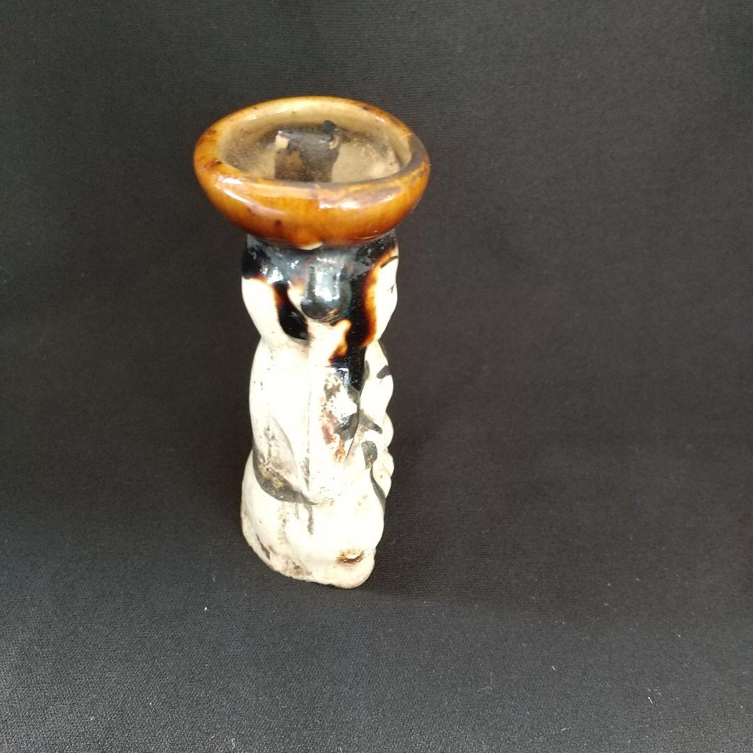 中国  磁州窯  人形  14～15世紀  出光美術館  貴重  骨董  茶道具