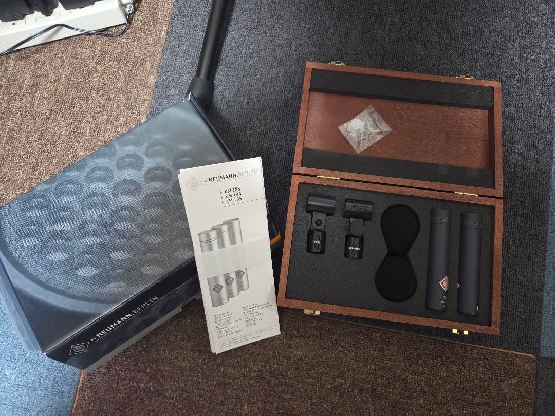 Neumann KM 184 mt stereo set コンデンサーマイク
