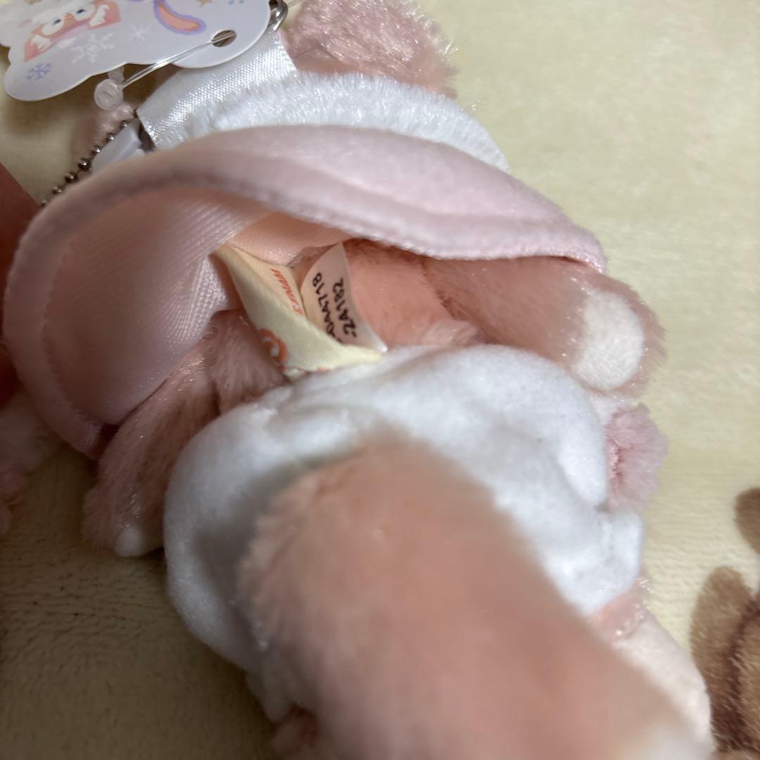 東京ディズニーシー リーナベル ダンシングスノーフレークス ぬいぐるみバッジ