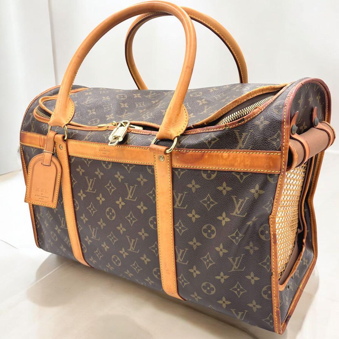 ルイヴィトンM42021 モノグラム　ペットキャリー　サックシャン50 廃盤