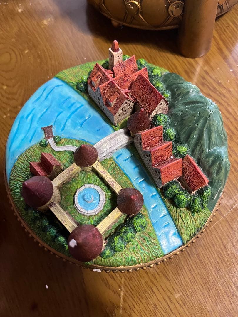 難あり【未使用】非売品 ミッキー＆ミニー バルーンランプ　オルゴール