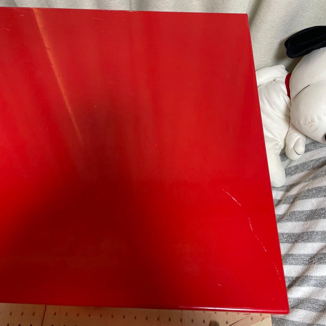 IKEA PS キャビネット　小　レッド　赤