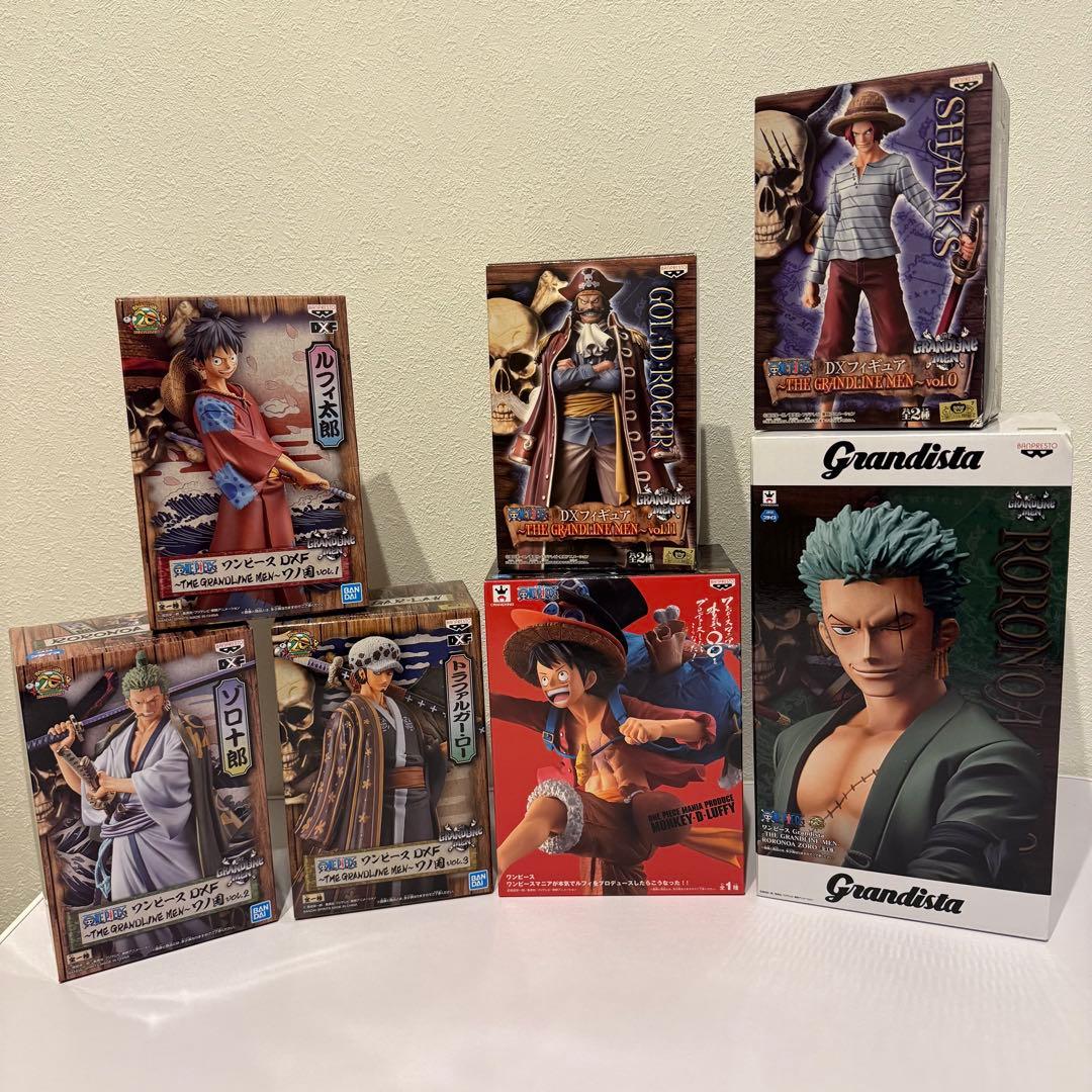 完全未開封 ワンピース フィギュア まとめ売 シャンクス マニア ワノ国 ワノ国