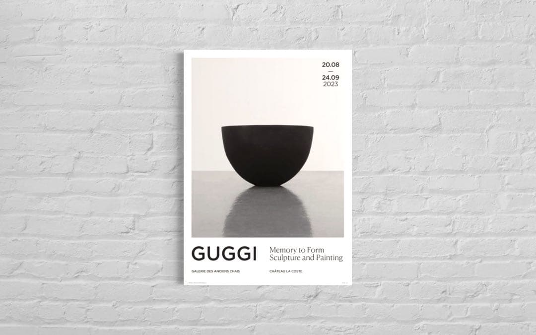 グッギ展（グギ展）海外ポスター①70×50 Guggi VirginPrunes