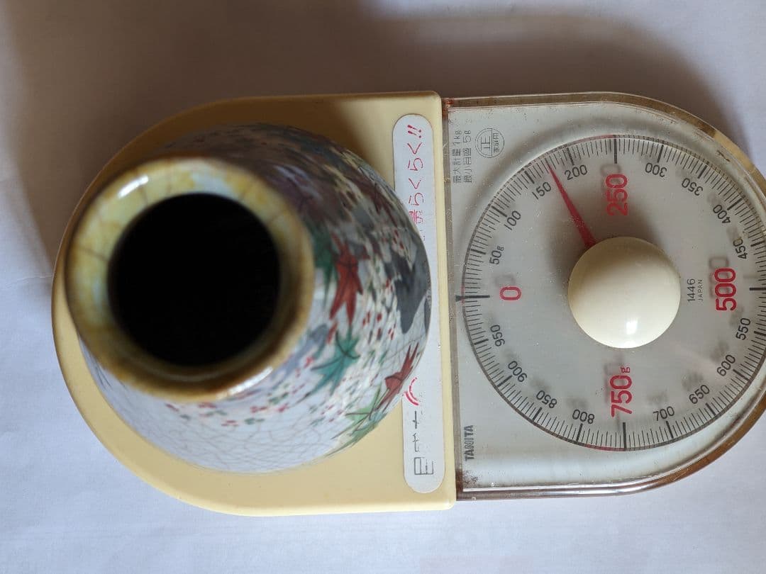 ♦犬山焼 雲錦手紋様 徳利 幕末〜明治時代初期 コレクション 骨董品アンティーク