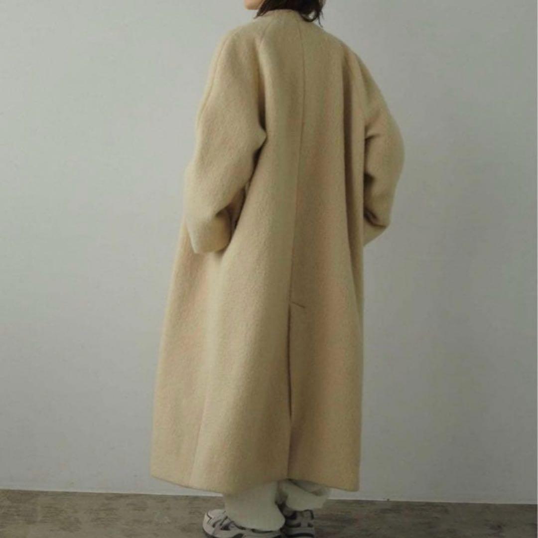 アンヌーク 新品タグ付き シャギー ウール コート