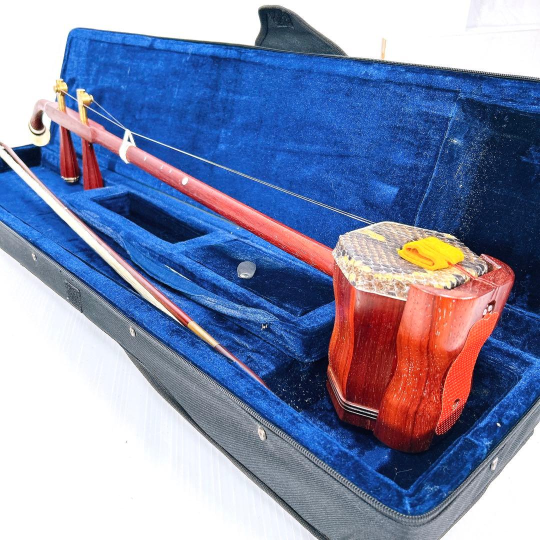 二胡 ER-400 弦楽器 中国 伝統 音楽 楽器 ケース